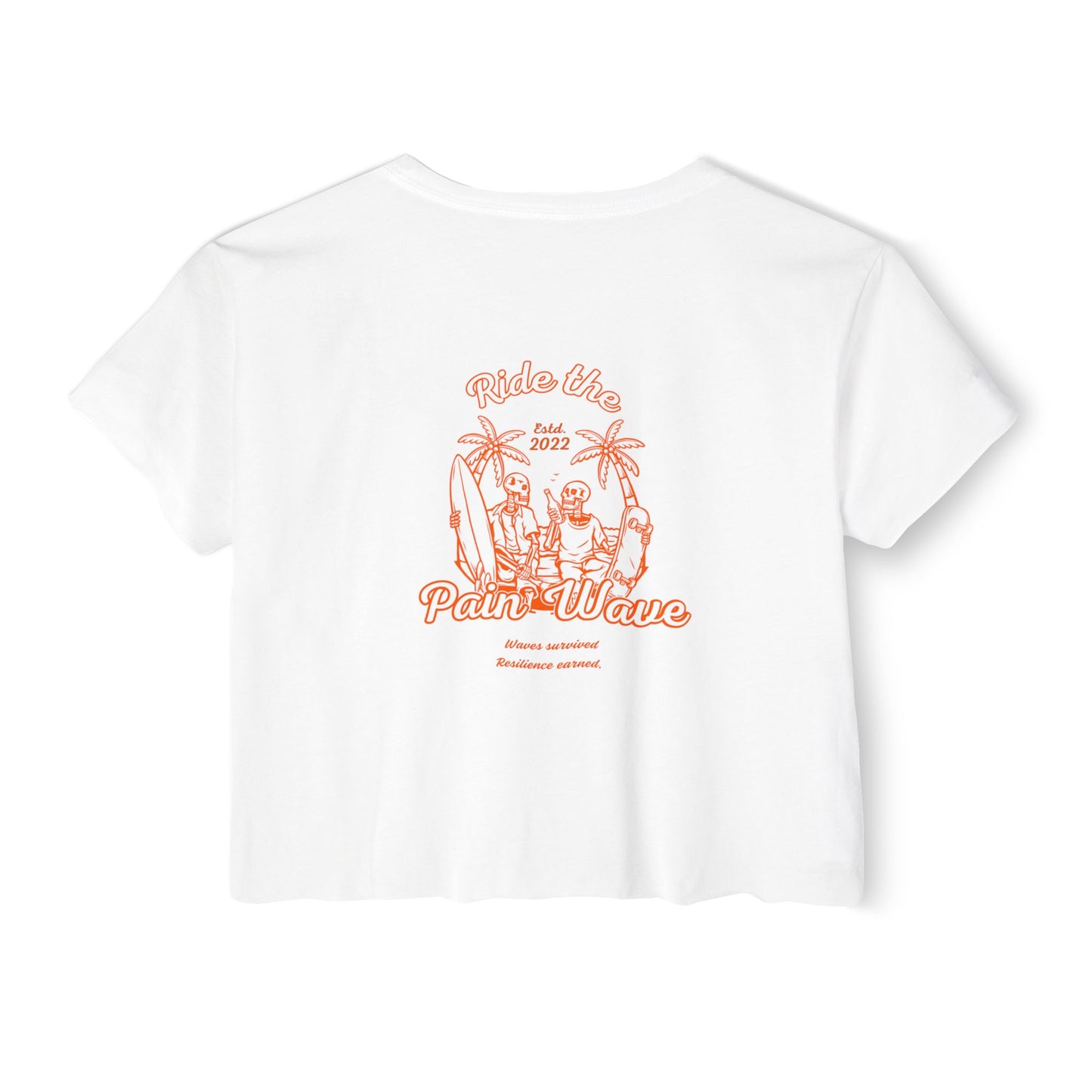 Crop Top Surf your Storm - Ride the Pain Wave - Summer Collection
