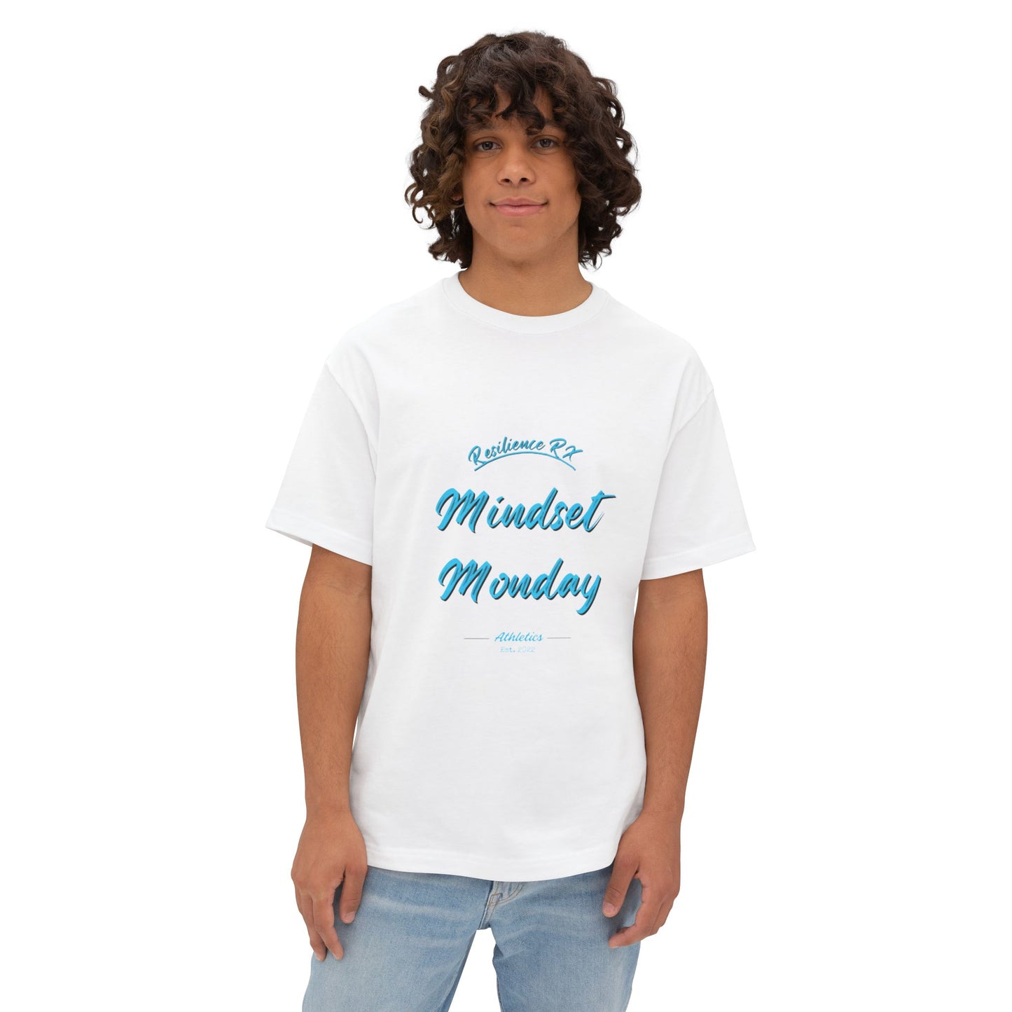 Oversized Boxy Tee - Mindset Monday - Own your Mind ResilienceRX Athletics