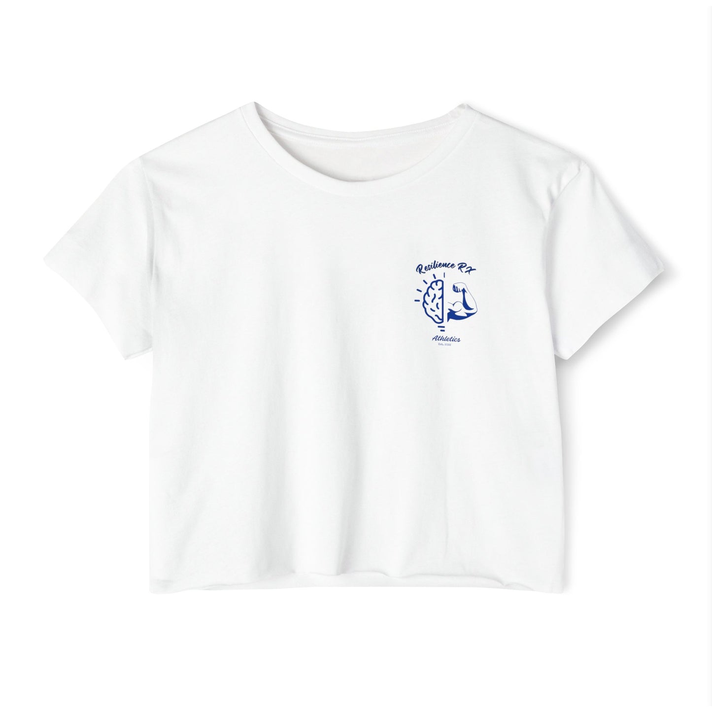 Crop Top - Women's 'Built for the Breaking Point' Surf Your Storm Collection for ResilienceRX Athletics