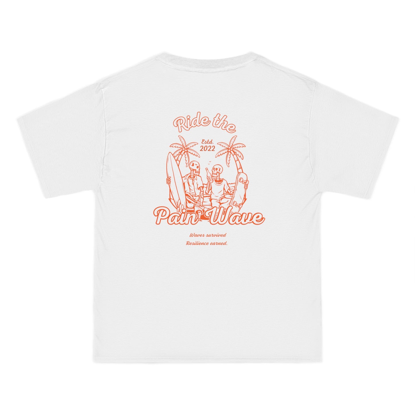 Short-Sleeve T-Shirt Surf Your Storm Collection Ride the Pain Wave ResilienceRX Athletics
