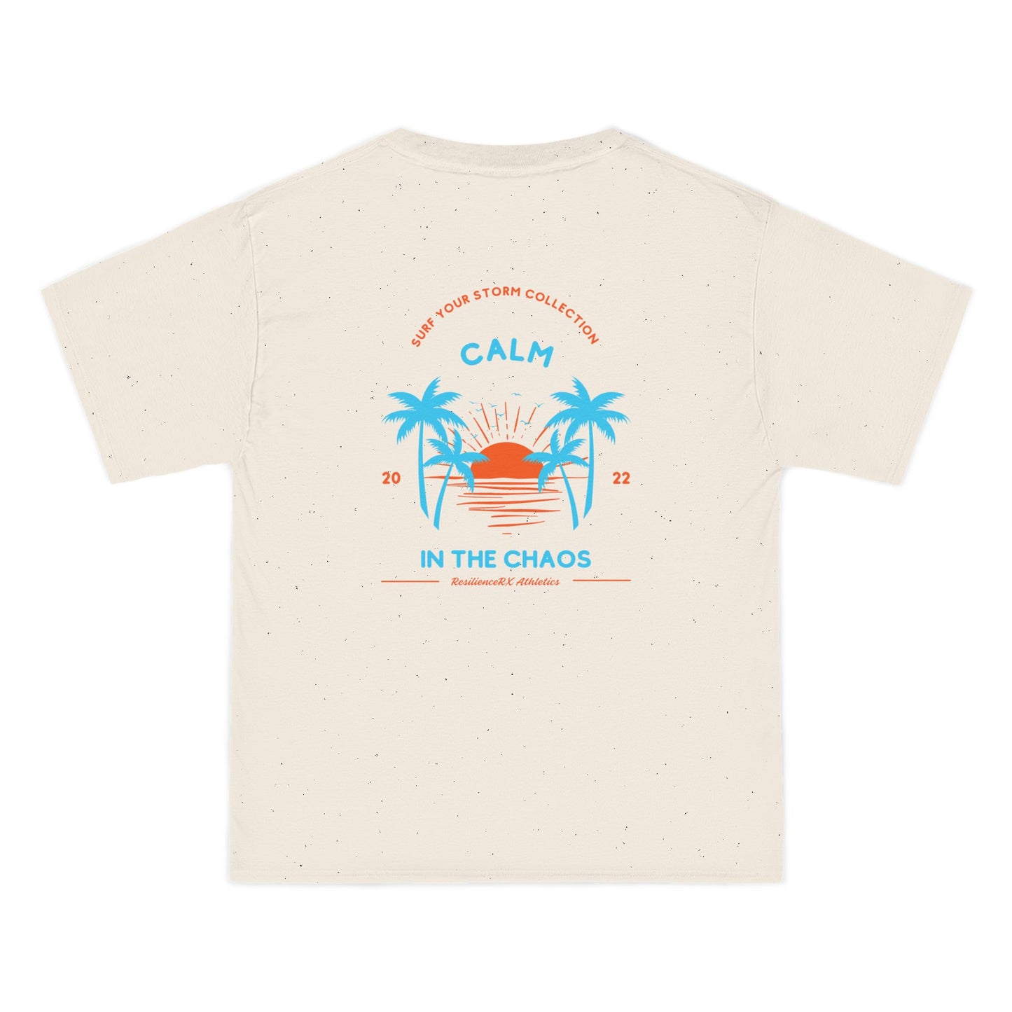 Calm in the Chaos - Surf Your Storm Collection T-Shirt - ResilienceRX Athletics