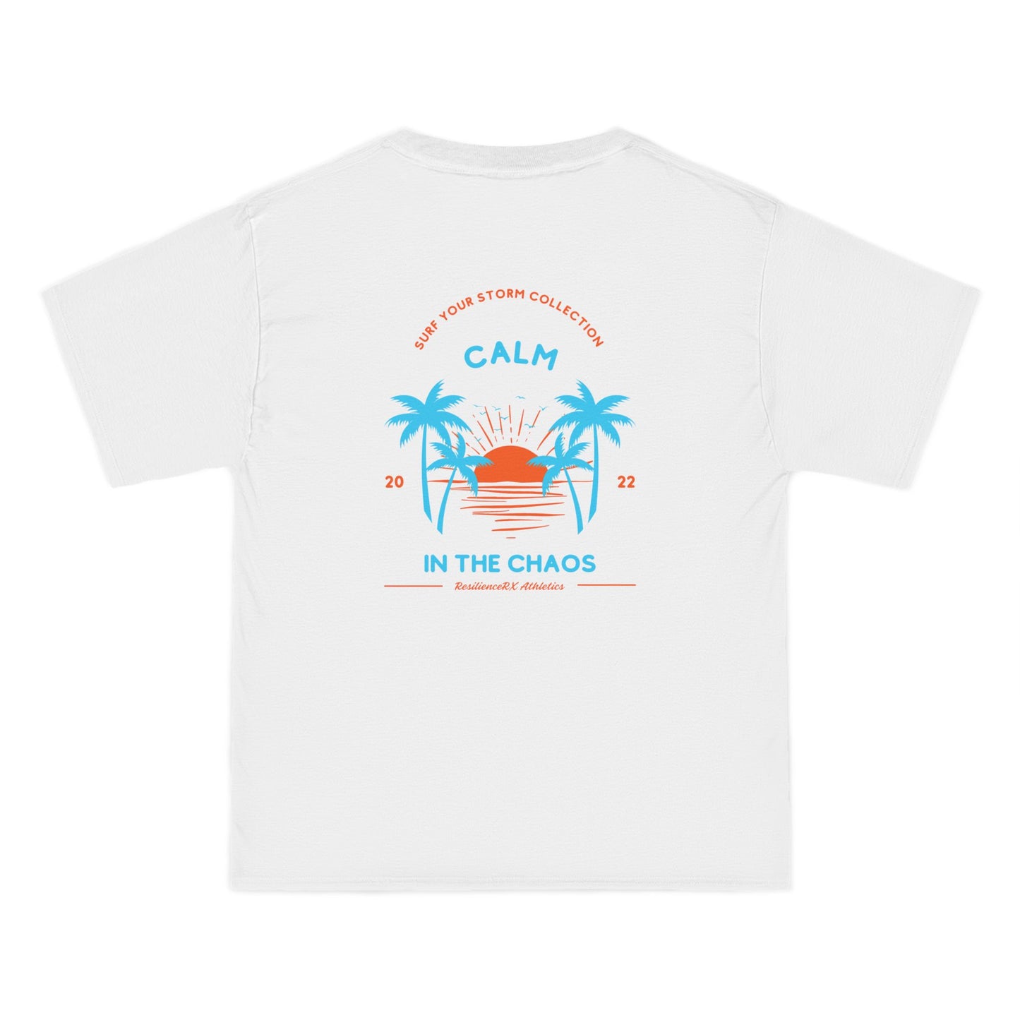 Calm in the Chaos - Surf Your Storm Collection T-Shirt - ResilienceRX Athletics