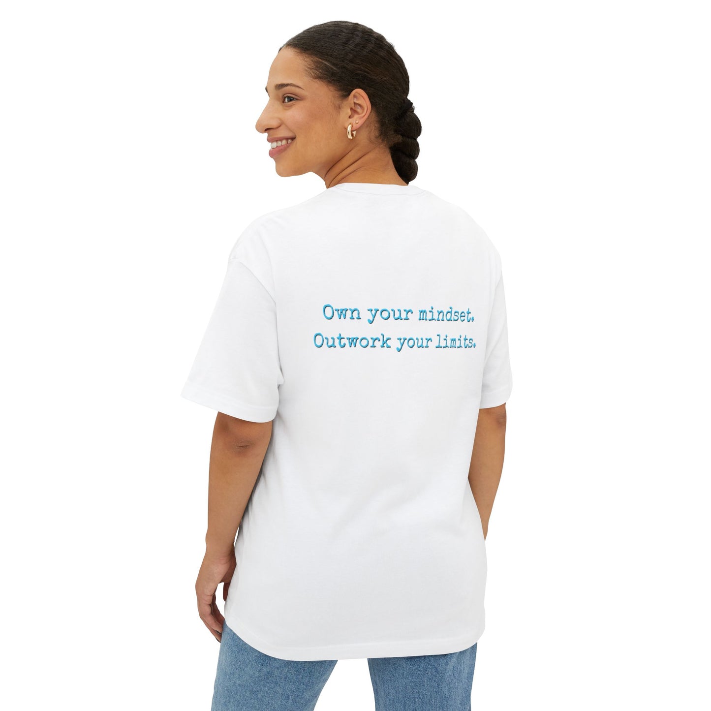 Oversized Boxy Tee - Mindset Monday - Own your Mind ResilienceRX Athletics