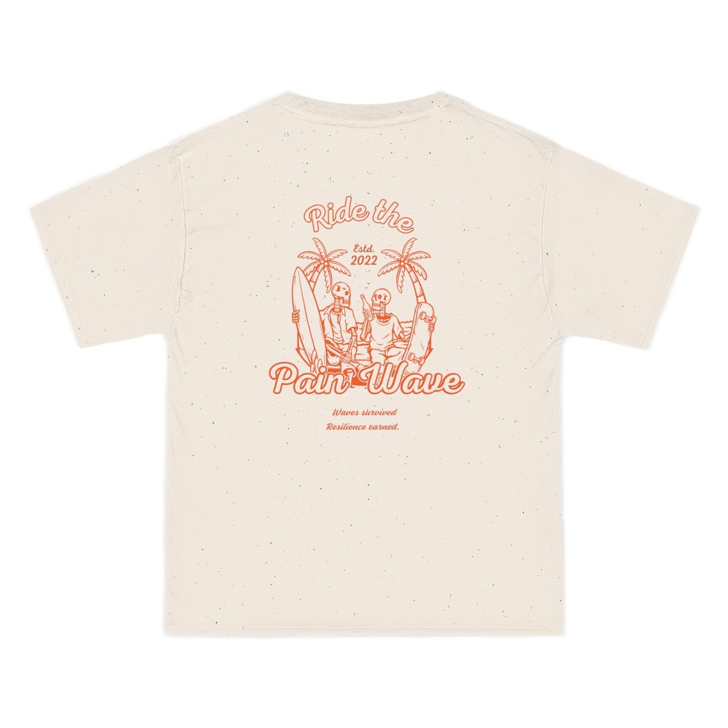 Short-Sleeve T-Shirt Surf Your Storm Collection Ride the Pain Wave ResilienceRX Athletics