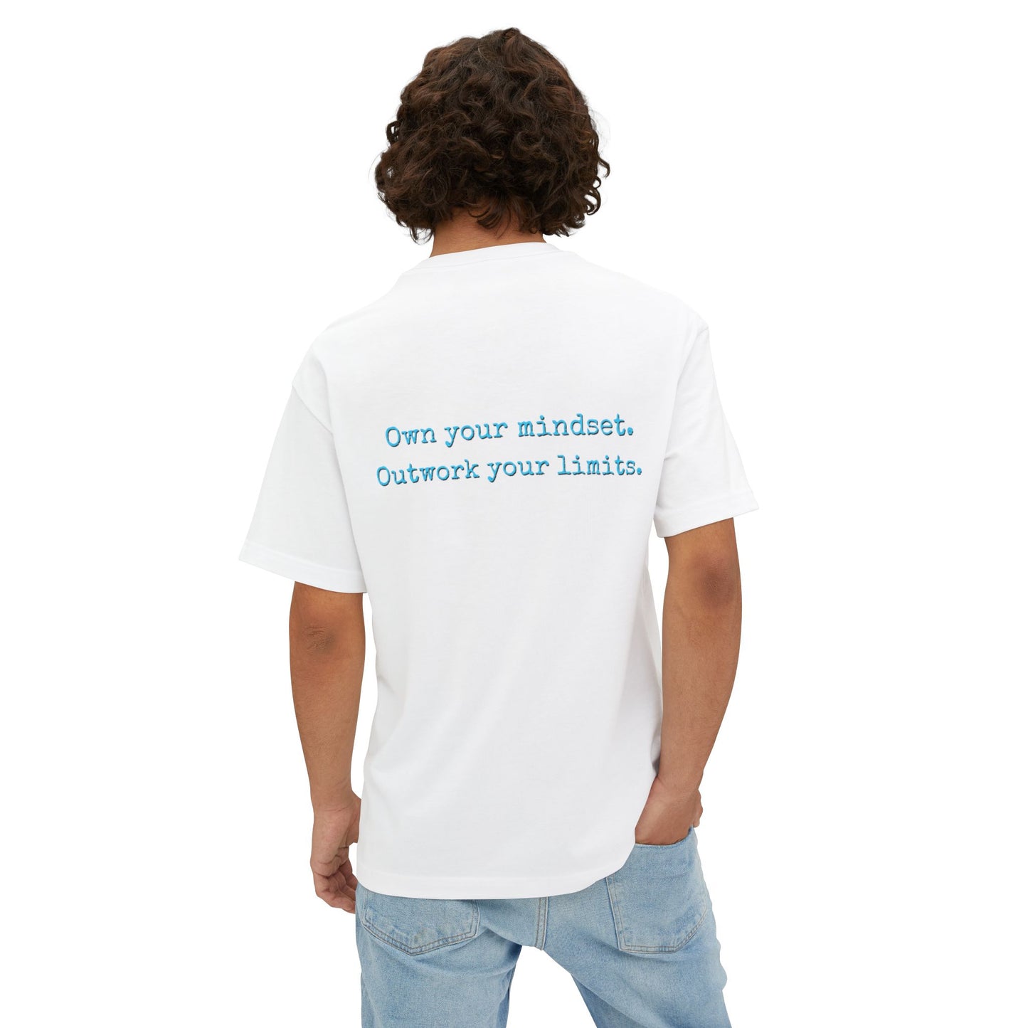 Oversized Boxy Tee - Mindset Monday - Own your Mind ResilienceRX Athletics
