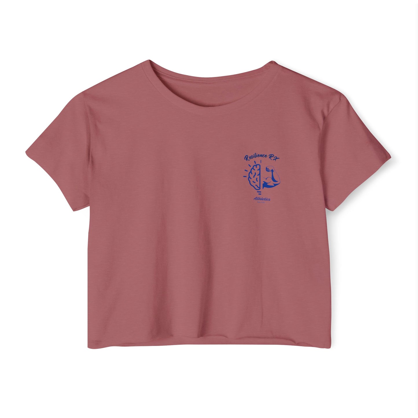 Crop Top - Women's 'Built for the Breaking Point' Surf Your Storm Collection for ResilienceRX Athletics